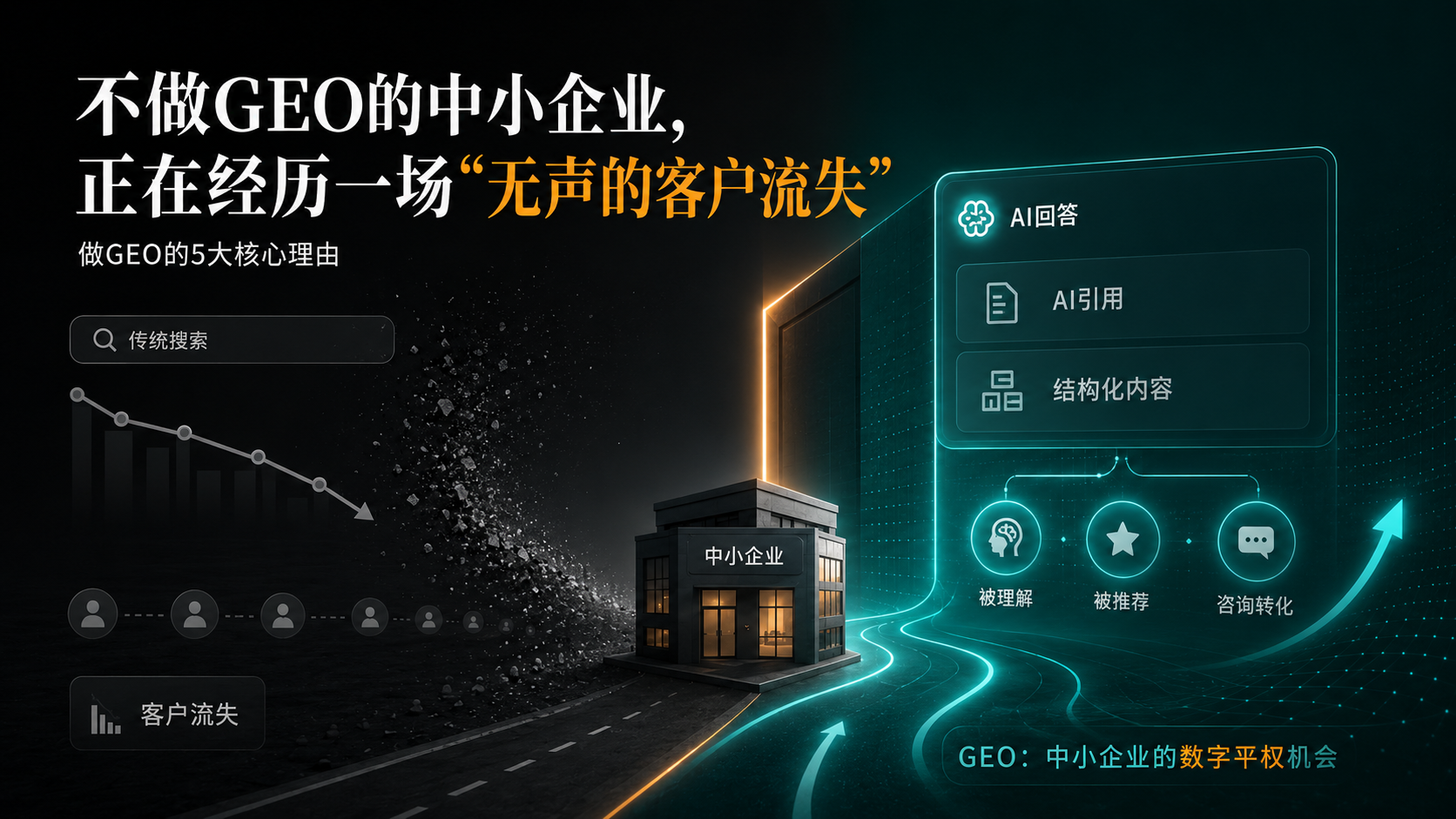 不做GEO的中小企业，正在经历一场“无声的客户流失”