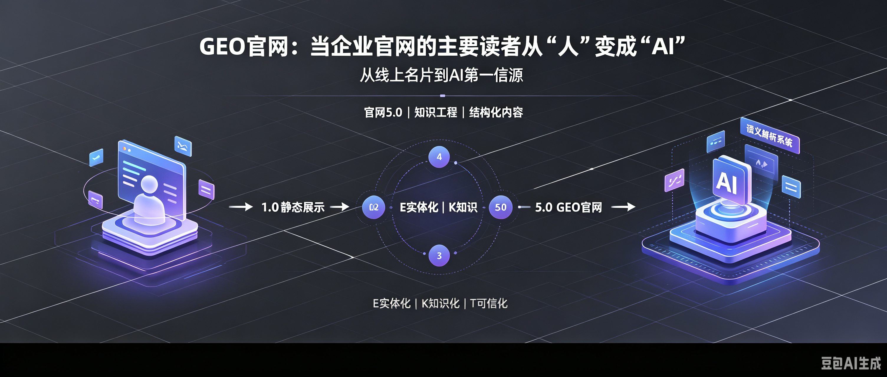  GEO官网：当企业官网的主要读者从“人”变成“AI”