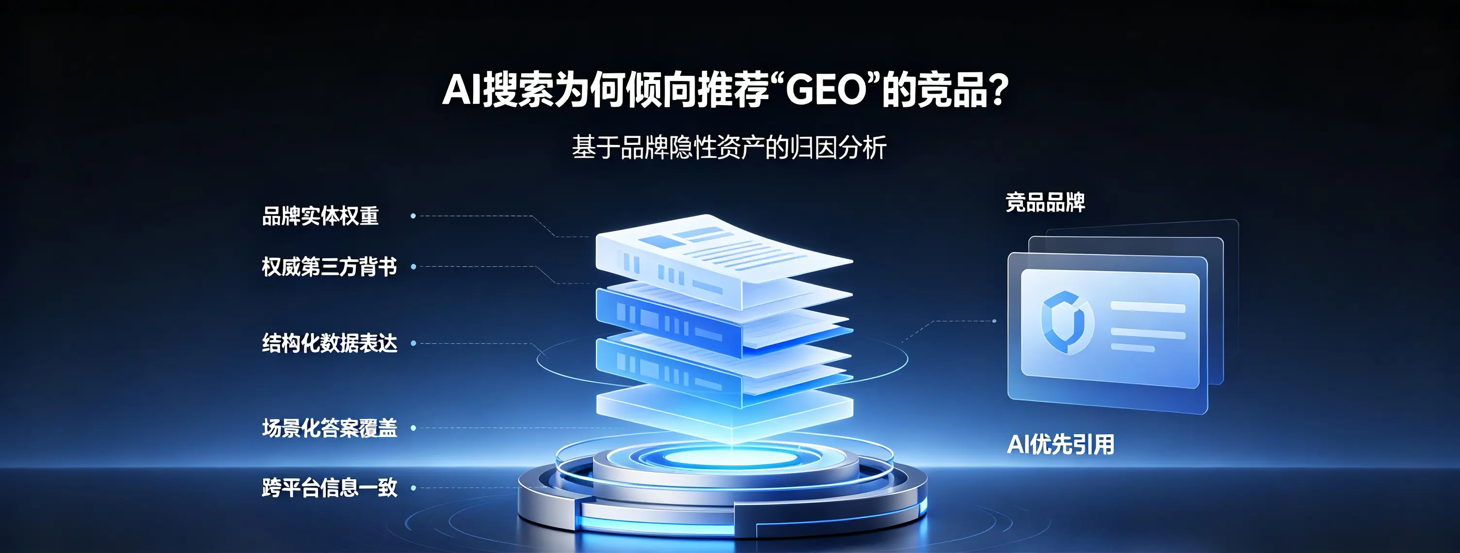 AI搜索为何倾向推荐“未做GEO”的竞品？——基于品牌隐性资产的归因分析