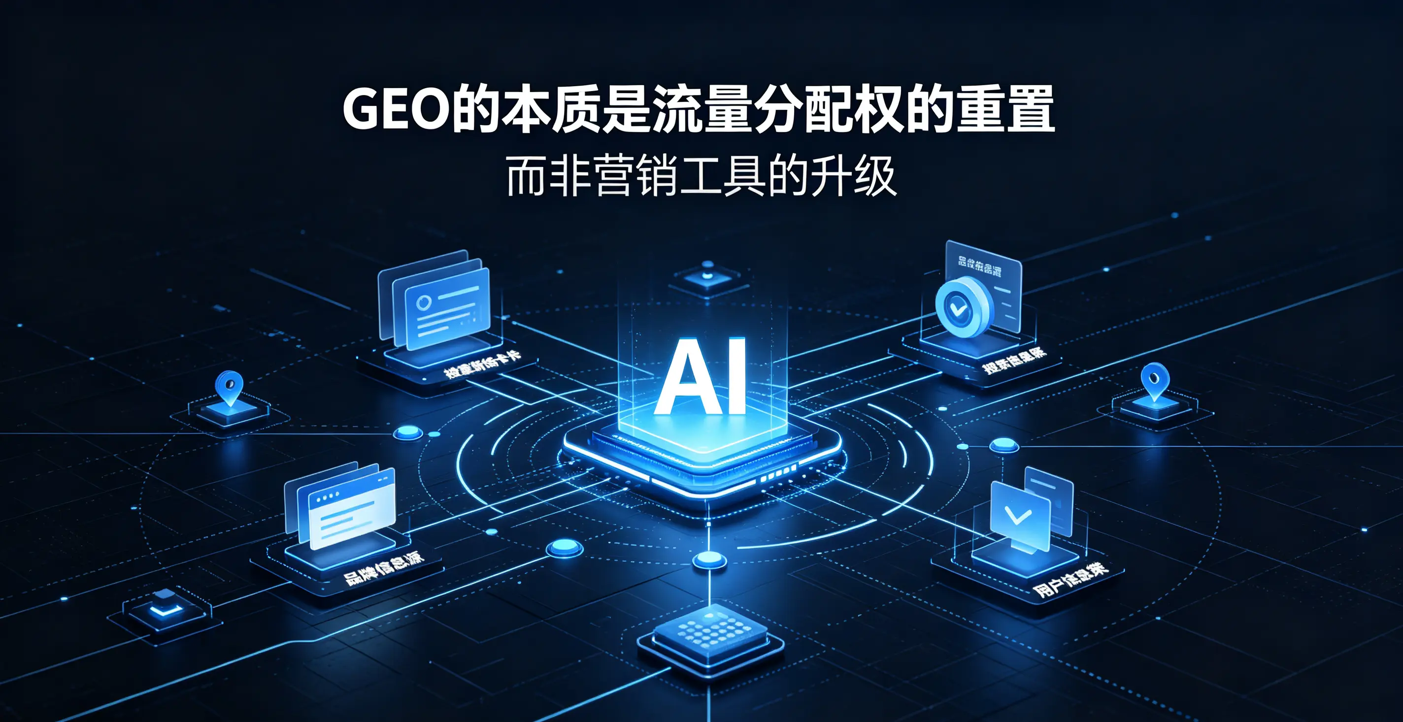 GEO的本质是流量分配权的重置，而非营销工具的升级