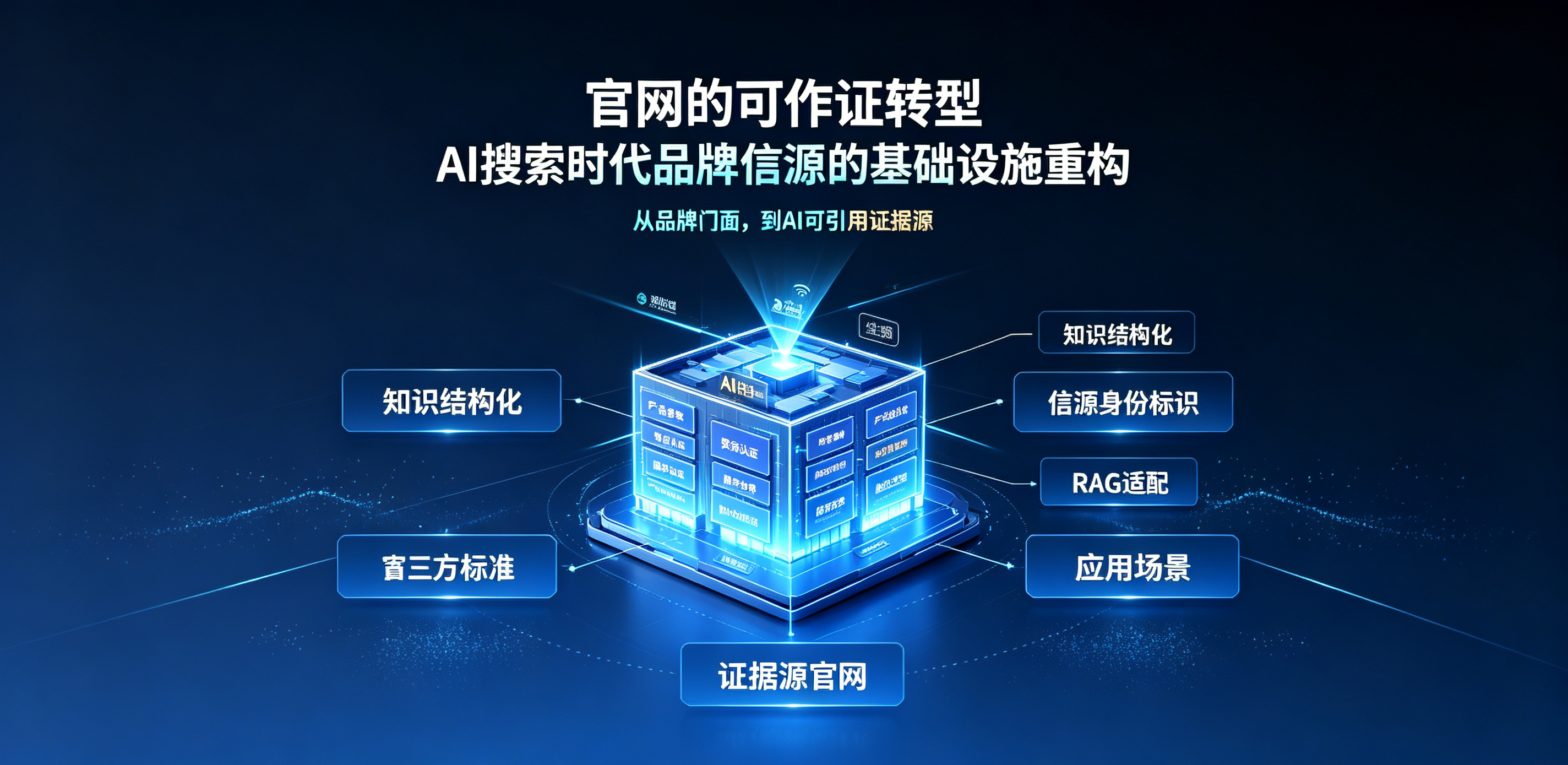 官网的“可作证”转型：AI搜索时代品牌信源的基础设施重构